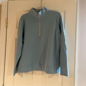 Women’s Eddie Bauer Light Blue Quarter Zip Size XL